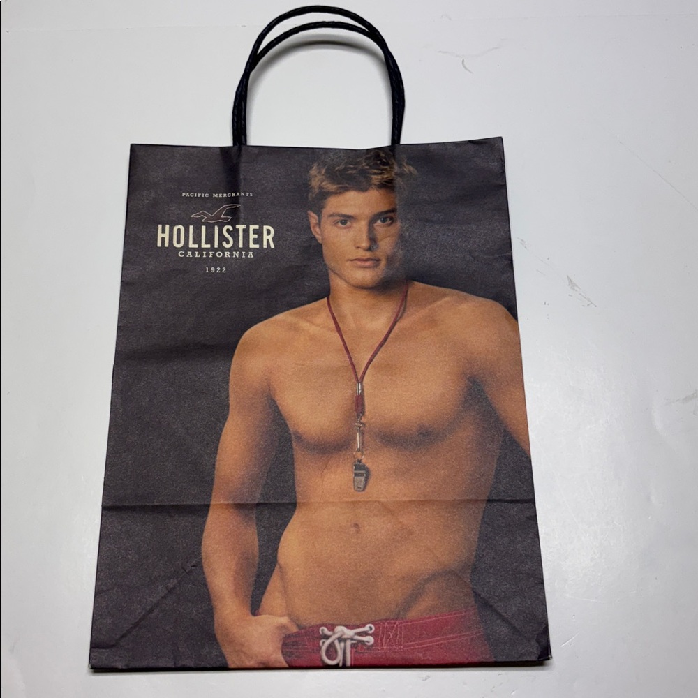 Vintage Hollister shopping bag